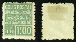 COLIS POSTAUX N° 66 TB Neuf N* Cote 100€ - Mint/Hinged