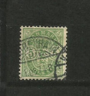 DENMARK  1884 - MI. 34, USED - Gebruikt