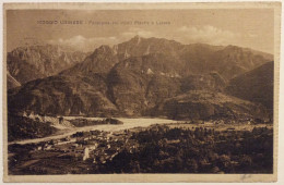 1919 MOGGIO UDINESE PANORAMA COL MONTE PLAURIS E LAVERA / UDINE Foto Brisighelli - Altri & Non Classificati