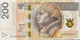 Poland 200 Zloty, P-189 (3.3.2015) - XF - Pologne