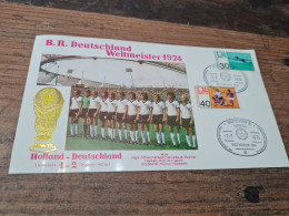 Postcard - Soccer, WM 1974, Holland - Deutschland 1:2 - Soccer