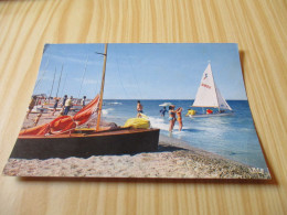 Saint-Cyprien Plage (66).La Plage - Carte Animée. - Saint Cyprien