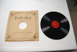 Di2 - Disque Gramophone - COUZINOU - Le Chant Des Peupliers - Polydor - 78 T - Discos Para Fonógrafos