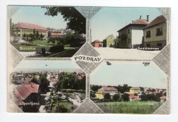 1970? YUGOSLAVIA,CROATIA,NOVSKA POSTMARK,JASENOVAC,LIPOVLJANI MULTI VIEW,POSTCARD,USED - Jugoslavia