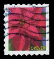 Etats-Unis / United States (Scott No.4821 - Poinsettia) (o) P3 - ATM - Used Stamps
