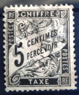 FRANCE                     TAXE  N° 14                    OBLITERE - 1859-1959 Used