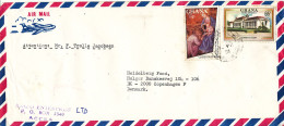 Ghana Air Mail Cover Sent To Denmark 1981 - Ghana (1957-...)