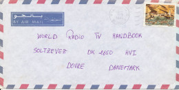 Algeria Air Mail Cover Sent To Denmark 11-1-1994 Single Franked - Argelia (1962-...)