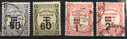 FRANCE                     TAXE  N° 51/54                    OBLITERE      ( 52 N*) - 1859-1959 Gebraucht