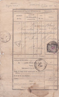 1891-Document Taxé De Saint PAULIEN-43 Pour FIX SAINT GENEYS-43--Contributions Indirectes-Avertissement Avant Contrainte - 1877-1920: Période Semi Moderne