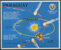 Paraguay 1986 Halleyscher Komet Block 435 Postfrisch (C12920) - Paraguay