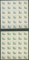 Spremberg 1946 21/22 B Bogensatz Mit 16 Plattenfehlern PF I-XI Postfrisch - Autres & Non Classés