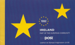 Irland 1992 Europäischer Binnenmarkt Markenheftchen 810 MH Postfrisch (C16480) - Markenheftchen