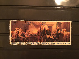 United States 1976 Bicentenary Of Revolution Block MNH SG 1668-71 Sc 1691-4 Mi 1278-81 - Unused Stamps