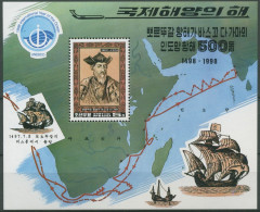 Korea (Nord) 1998 Internationales Jahr Des Meeres Block 393 Postfrisch (C74870) - Korea, North