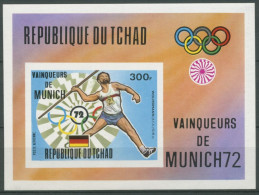 Tschad 1972 Olympiasieger München Wolfermann Block 54 B Postfrisch (C28063) - Tschad (1960-...)