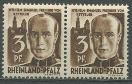 Französische Zone: Rheinland-Pfalz 1947 Typenpaar 2 Yv I + II Postfrisch - Rhine-Palatinate