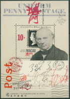 Macau 1990 Sir Rowland Hill, Marke Auf Marke Block 13 Postfrisch (C6877) - Hojas Bloque