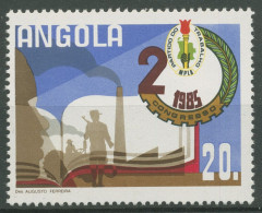 Angola 1985 2. Kongress Der MPLA Landwirt Soldat 734 Postfrisch - Angola