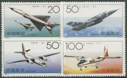 China 1996 Einheimische Luftfahrtindustrie Kampfflugzeuge 2698/01 Postfrisch - Nuovi