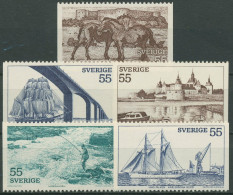 Schweden 1972 Tourismus Sehenswürdigkeiten 752/56 Postfrisch - Unused Stamps