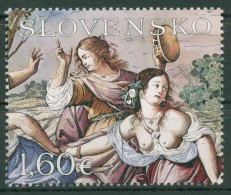 Slowakei 2012 Kunst Gemälde Blockeinzelmarke 697 Postfrisch - Unused Stamps