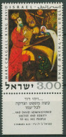 Israel 1969 Marc Chagall Gemälde König David 454 Mit Tab Postfrisch - Ungebraucht (mit Tabs)