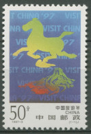 China 1997 Tourismusjahr Pferd Emblem 2783 Postfrisch - Ungebraucht