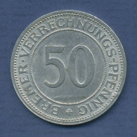 Bremen 50 Verrechnungs-Pfennig 1924, J N44 Ss-vz (m6241) - Autres & Non Classés