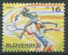 Slowakei 2007 Sport Tennis 552 Postfrisch - Ungebraucht