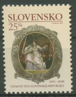 Slowakei 2008 Verfassungsgericht Justitia 576 Postfrisch - Unused Stamps