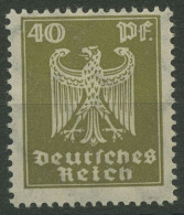 Deutsches Reich 1924 Neuer Reichsadler 360 Postfrisch, Kleiner Einriß (R80561) - Unused Stamps