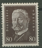 Deutsches Reich 1928 Hindenburg 422 Mit Falz, Zahnfehler (R80596) - Unused Stamps