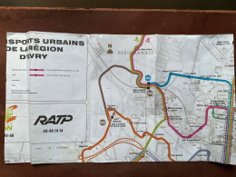 PLAN RATP  Régions D’EVRY  Ris-Orangis - Europe