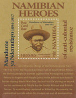 2017 Namibia Heroes Colonial Resistance Souvenir Sheet MNH - Namibia (1990- ...)