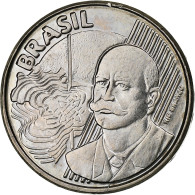 Brésil, 50 Centavos, 1998, Acier Inoxydable, TTB, KM:651a - Brésil