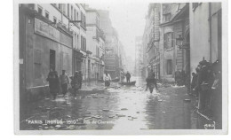 Paris Rue De Charenton Innondée En 1910 - Inondations De 1910