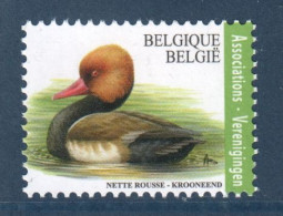 Belgique, België, **, Yv 4731, Mi 4805, SG 3701f, Nette Rousse, Canard, - Neufs
