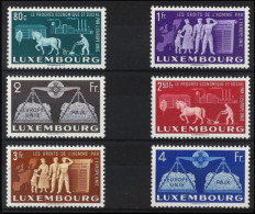 Luxembourg 1951 - Yv. 443/448 Mnh** Cote 250€ - Nuovi