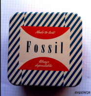 Boite Métal Ancienne Pour Montre FOSSIL - Vide - Otros & Sin Clasificación