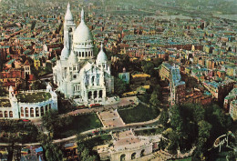 PARIS - LA  BASILIQUE DU SACRE COEUR DE MONTMARTRE ET LES JARDINS - Sacré Coeur