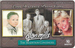 USA - ATS Network Communications - Olan Mills Photo Studios, Remote Mem. 12.1995, 10Min, 1.650ex, Used - Altri & Non Classificati