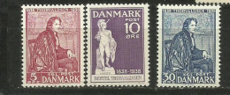 DENMARK  1938 - MI. 247/9 , MNH - Ungebraucht