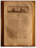 BULLETIN DES LOIS De 1800 CONSCRITS VOLONTAIRES PRISONNIERS DE GUERRE ADMISSION GENDARMERIE UNIFORME DOUANES CLAIRON Etc - Wetten & Decreten