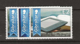 2013  MNH Gibraltar Mi 1543-45 Postfris** - Gibilterra