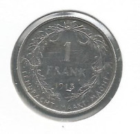 ALBERT I * 1 Frank 1913 Vlaams * FDC * Nr 12779 - 1 Franco