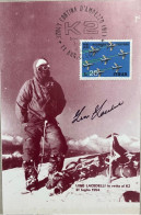 Mountaineering, Expedition, Alpinism,autograph, Karakoram,signed Card, Pakistan, Alpinismo, K2, Lacedelli - Escalade