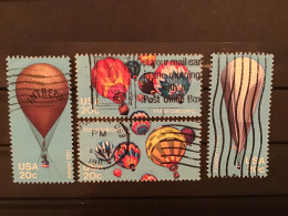 United States 1983 Bicentenary Of Manned Flight Used SG 2017-20 Sc 2032-5 Mi 1617-20 Yv 1464-7 - Used Stamps