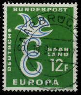 SAAR OPD 1958 Nr 439 Zentrisch Gestempelt X976BFE - Used Stamps