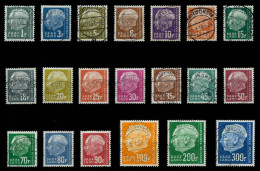 SAAR OPD 1957 Nr 409-428 Zentrisch Gestempelt X6AF9DA - Used Stamps